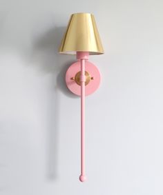 Light Pink and brass accent lighting from the front Modern Glam Interior Design, Monochrome Interior Design, Stairwell Wall, Gold Wall Lights, Bathroom Mirror Lights, Long Hallway, Sazerac, Modern Lighting Design, Bathroom Sconces