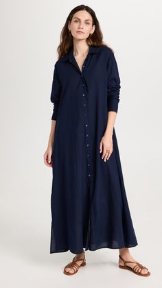 Fast Free Shipping & Free Returns on XIRENA Boden Dress at Shopbop. Shop new arrivals from XIRENA at Shopbop.com Causal Dresses, Boden Dress, Square Neck Dress, Blue Dress Casual, Long Sleeved Shirt, Split Dress, Dress Measurements, Daily Dress, Spring And Autumn