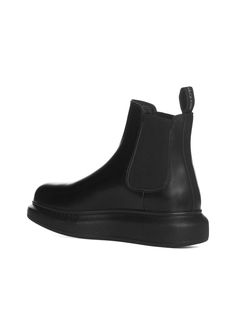 Upper: 100% Calf leather Sole: 100% Rubber Alexander Mcqueen Boots, Marine Serre, Sneaker Wedge, Gorgeous Bags, Manolo Blahnik, Women's Boots, High Heel Shoes, Women Collection, Calf Leather