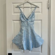 Brand New With Tags. Never Worn. Babyboo Fashion Leila Playsuit Blue Size Xs Babyboo Fashion, Blue Y2k, Y2k Dress, Prom Dress Inspiration, Dress Inspiration, Playsuit, Pretty Dresses, Prom Dress, Color Blue