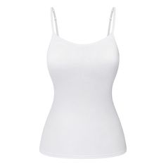 These Cotton Camisole For Women have adjustable straps giving you the extra convenience of adjusting to your fit. Our products are dyed using organic material which is easy on your skin and environment. Your fashion partner for every occasion. It's best suitable for exercises, gym workouts, yoga, running, and daily wear. Specification: Support Type: Wire Free Control Level: Light Material: Viscose Shapewear: Tops Item Type: Shapers Fabric Type: Broadcloth Gender: Women Size: S-2XL Color: Black/W Cotton Camisole, Shapewear Tops, Womens Camisoles, Spaghetti Strap Tank Top, Womens Tops Summer, Women's Shapewear, Perfect Woman, Shelf Bra, Tank Top Cami