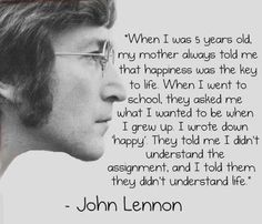 john lennon quote about love and life