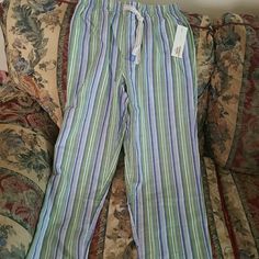 Perry Ellis Comfortable Blue Spring Pants, Comfortable Blue Pants For Spring, Comfortable Blue Cotton Pants, Flannel Pajama Bottoms, Pocket Sweatpants, Tan Pants, Lightweight Pants, Drawstring Jogger, Flannel Pajamas