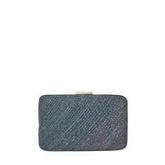 Carmen Woven Straw Clutch Bag in Black – The Well Appointed House