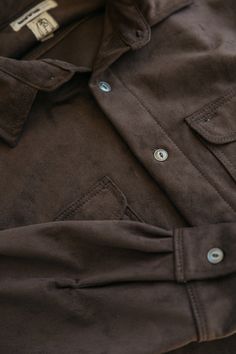 Inspired by the classic and rugged vintage workwear shirt, The Brace is built tough, but with the comfort you expect from Kato. For this design, we focused on the workwear details that add durability and functionality to the garment. Triple stitching on the shoulders, back, and side seams and the bar-tacked reinforced pockets add unparalleled strength to this shirt. The discreet and easily accessible pen pocket gives The Brace a nice utilitarian detail. The chain stitch runoff found on the side Classic Brown Tops With Flap Pockets, Brown Tops With Welt Pockets For Work, Brown Cotton Top With Flap Pockets, Classic Brown Unstructured Top, Classic Brown Tops With Pockets, Brown Shirt With Welt Pockets For Work, Rugged Long Sleeve Top With Button Closure, Rugged Fall Workwear Shirt, Winter Workwear Shirt With Snap Buttons