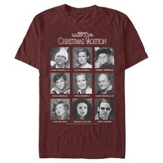 a t shirt with an image of the cast of christmas vacation