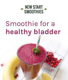 smoothie for a healthy bladder