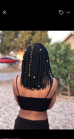 Boxbraid Bob Hairstyles, Collarbone Length Box Braids, Half Cornrows Half Box Braids Short, Long Bob Braids Hairstyles, Medium Length Box Braids, Shoulder Length Box Braids, Yarn Braids Styles, Bob Box Braids Styles, Hair Braiding Styles