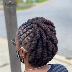 Loc Knots, Natural Hair Salon, Natural Hair Salons, Beautiful Dreadlocks, Short Locs Hairstyles, Faux Locs Hairstyles