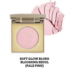 Stila Soft Glow Powder Blush 3.5g (K-Pink Cheek Collection) Blooming Seoul Nib. How To Use Take An Appropriate Amount With The Brush And Gently Sweep Around The Apple Zone. Ingredients Mica,Zinc Stearate,Lauroyl Lysine,Caprylic/Capric Triglyceride,Dimethicone,Etc. #Stila_soft_glow_powder_blush_3_5g_korea_exclusive_special_edition,#Stila_soft_glow_powder_blush, Stila Makeup, Pink Cheeks, Blush Palette, Powder Blush, Cream Style, Blush Color, Blush Makeup, Peach Pink, Bronze Color