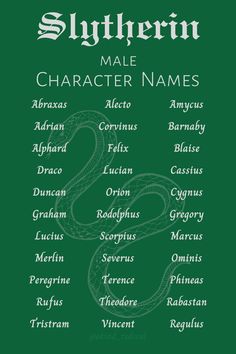 an image of the names of characters in shakespeare's play, sulphern