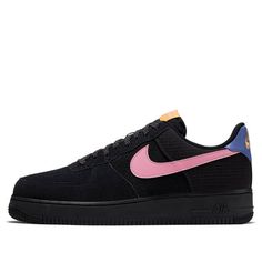 Nike Air Force 1 Low 'Black ACG' CD0887-001 (AF1/SNKR/Skate/Light/Unisex/Low Top) Nike Air Force 1 Black For Skateboarding, Nike Custom Black Sneakers For Skateboarding, Black Air Max Cushioned Sporty Skate Shoes, Black Sporty Skate Shoes With Air Max Cushioning, Nike Air Force 1 Black Sporty Sneakers, Black Nike Air Force 1 Sporty Shoes, Black Nike Air Force 1 Sporty Style, Sporty Black Nike Air Force 1 For Sports, High-top Black Skate Shoes With Air Max Cushioning