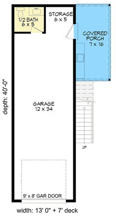 the floor plan for a two bedroom apartment with an attached bathroom and living room area