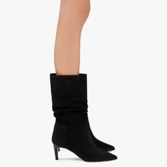 Paris Texas Slouchy Boot 60 Black Calf Suede Heel Softly Ruched Suede Is Juxtaposed With A Sharp Pointed Toe. Black Calf Suede Heel 60 Slouchy Boots Details Slouchy Boot With Pointed Toe And 60 Mm Stiletto Heel. Made From Black Calf Suede. Shaft (Size 37 It-Eu): Height 26cm-10,2'', Circumference 40cm-15,8''. Collection: Essentials Heel: 60mm Color: Black Composition: Calf Suede Leather Sku: Px511 Xv003 Dust Bag Included Made In Italy Euc, Some Wear On Soles But Otherwise Mint! Size 35 Eu - Size Slouchy Boots, Paris Texas, Slouched Boots, Suede Heels, Shoes Heels Boots, Low Heels, Suede Leather, Shoes Women Heels, Heeled Boots