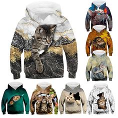 Season:Winter,Fall; Fabric:Polyester; Sleeve Length:Long Sleeve; Look After Me:Machine wash; Gender:Boys; Style:Daily,Adorable; Occasion:Casual; Kids Apparel:Hoodie; Age Group:Kids; Pattern:Cat,Animal; Design:Pocket; Age:7-13 Years; Listing Date:11/09/2022; Bust:; Length:; Sleeve: Pattern Cat, Boys Style, Children Top, Cheap Hoodies, Animal Cat, Cat Animal, Kids Pattern, Pattern Animal, Learning And Development