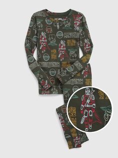 Star Wars Print, Shirt And Pants Set, Star Wars Prints, Star Wars Kids, Support People, Pj Pants, Boys Pajamas, Gap Kids, Cotton Pyjamas