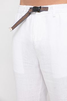 No. #595 - Signature Collection - White Mens 100 Linen Tapered Beach Pants Trousers Relaxed Fit Model Measurements: Height: 192 cm Inseam: 106 cm Waist Size: 92 cm Hip Size: 108 cm Model Wears Size: 32 Choose According to Your Jean Waist Size White Mens 100 Linen Tapered Beach Pants Trousers Relaxed Fit Signature Collection: Explore New Horizons Are you ready for a journey to new horizons with Signature Collection? Our boundary-pushing designs meet high-quality Italian linen fabric. In this uniq Linen Trousers Men, Mens Beach Pants, White Linen Trousers, Linen Beach Pants, Mens Linen Pants, Linen Collection, Mens Linen, Men Beach, Beach Pants