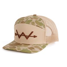 Introducing our custom snapback hats. Our hats are made from high quality material that is built to last. These hats make heads turn! Logo: 3D stitched Webb Western Logo Color Scheme: Duck camo/Brown Material: Thick Cloth Front, Mesh back Fit: Snapback, one size fits most SHIPPING & RETURNS - FREE standard shipping 🆓 - This product ships within 1-2 business days of order 🚚 - Returns and exchanges accepted ✅ Logo Color Schemes, Camo Phone Cases, Western Logo, Duck Blind, Barrel Racer, Different Hats, Western Accessories, Camo Hats, Pink Camo