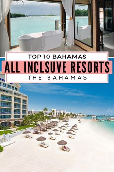 the top 10 best hotels in the u s for all inclusive resort's on the beach