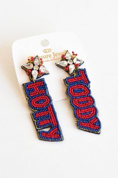 HOTTY TODDY BEADED EARRINGS– Dear Stella Boutique Trendy Colorful Beaded Party Earrings, Trendy Colorful Beaded Earrings For Party, Casual Beaded Earrings For Summer Parties, Trendy Summer Beaded Earrings, Casual Colorful Beaded Earrings, Trendy Summer Earrings, Casual Summer Party Beaded Earrings, Trendy Beaded Earrings For Party, Trendy Colorful Beaded Earrings