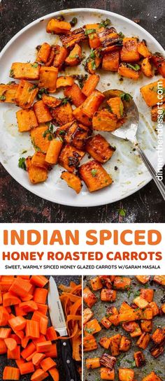 Indian Carrot Recipes, Indian Vegetable Side Dish, Budget Friendly Dinner Recipes, Indian Vegetable Recipes, Spiced Honey, Indian Side Dishes, Spiced Vegetables, Honey Roasted Carrots, Spiced Carrots