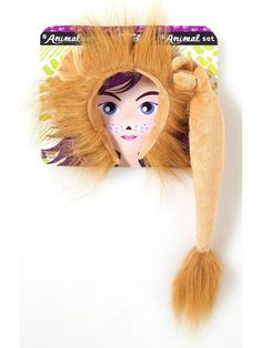 Lion Ears and Tail - costumesupercenter.com Lion Tail, Lion Ears, Lion Costume, Ears And Tail, Comfortable Headbands, Homemade Costumes, Like A Lion, Lion Mane, Easy Costumes