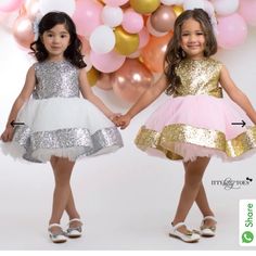 Silver And White Beautiful Dress For A Wedding, Pictures, Or Any Formal Event! Matching Hair Piece Available. Kids Birthday Dresses, Megan Dress, Ariel Dress, Baby Dress Patterns, Pink Bridal, Handmade Dress, Pink Tulle, Birthday Dress, Silver Dress