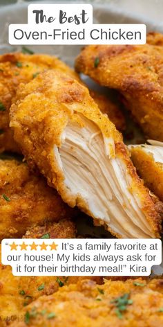 the best oven fried chicken recipe for your house my kids always ask for it for their birthday meal