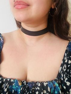 -Handmade item -Ships worldwide from United Kingdom -Adjustable Clasp -Black Leather -Length - 11inch -Message me if you would like an alternative length. Trendy Black Festival Choker, Trendy Adjustable Brown Choker, Adjustable Brown Trendy Choker, Trendy Adjustable Black Choker, Trendy Black Adjustable Choker, Black Choker For Alternative Fashion, Adjustable Black Choker For Cosplay, Casual Handmade Black Choker, Casual Black Handmade Choker