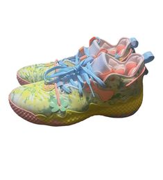 Adidas Harden Vol 6 multicolor /Tie Dye Basketbal Shoes Men Sz 13 HQ6096 Rare Multicolor Lace-up Basketball Shoes With Abzorb Midsole, Multicolor High-top Basketball Shoes With Rubber Sole, High-top Multicolor Basketball Shoes With Rubber Sole, Multicolor High-top Basketball Shoes With Abzorb Midsole, Multicolor Mid-top Basketball Shoes With Abzorb Midsole, Multicolor Basketball Shoes With Rubber Sole, Multicolor Mid-top Basketball Shoes With Boost Midsole, Multicolor Mid-top Basketball Shoes, Multicolor Basketball Shoes With Cushioned Footbed And Round Toe