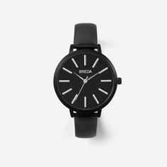 Crafts Unique, Black Plates, Black Case, Watch Movement, Black Watch, Minimalist Style, Leather Band, Slim Case, Michael Kors Watch