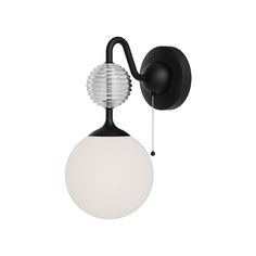 Alora Mood Celia 1 Light 6" Wall/Vanity Glass Canopy, Wall Vanity, Glass Vanity, Glass Globes, Ribbed Glass, Pattern Texture, Bathroom Wall Lights, Candelabra Bulbs, Wall Fans