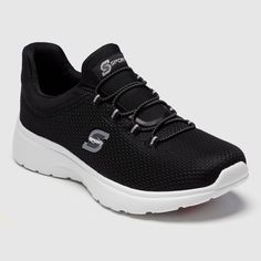 S Sport By Skechers Women's Rummie Pull-on Sneakers : Target Women's Slip On Shoes, Sporty Casual, Skechers Women, Comfort Wear, Comfortable Sneakers, On Sneakers, Black 7, Sporty Style, Black Sneaker