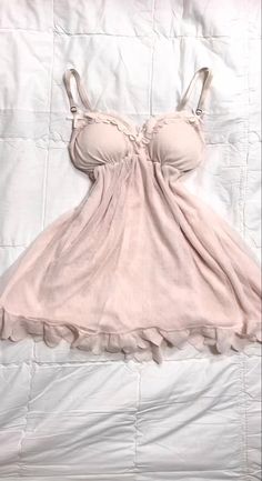 Babydoll Dress Nightwear, Short Night Dress, Pink Alternative Fashion, Cute Nightgowns, Night Gown Dress, Easy Trendy Outfits, Little Dresses, Feminine Outfit, Girly Outfits