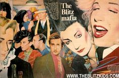 an advertisement for the biltz maffa magazine featuring marilyn monroe and other models