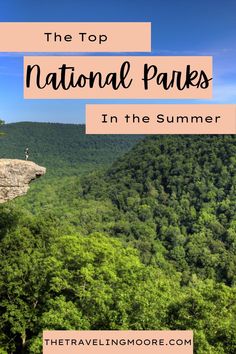 The Best US National Park to Visit in the Summer Family Summer Vacation, Summer Road Trip, Summer Family