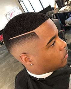 African American Haircuts, Black Man Haircut Fade, Haircut Parts, Black Boys Haircuts, Waves Haircut, Black Hair Cuts, Black Men Haircuts