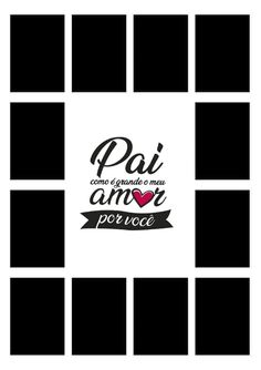 some black and white squares with the words pai amo porce on them