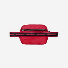 Keys. Wallet. Team spirit. Yep, you've got everything you need right here in this Georgia Bulldogs Team Wordmark Crossbody Belt Bag, whether you're running some errands or running things at the tailgate. Features All-over team-colored design so you can rep the team in style Woven crossbody strap that makes carrying the team easy and convenient Repeat wordmark team name display on strap, in case there were any doubts where your allegiances lie Team logo display on bag for a little extra team spir Sporty Belt Bag For Outdoor Activities, Sporty Bag With Zipper Pouch For Outdoor Activities, Sporty Belt Bag With Zipper For Sports, Sporty Gym Bag With Cell Phone Pocket, Casual Sports Bag With Zipper Pouch, Eagles Kelly Green, Crossbody Belt Bag, Logo Display, Team Name