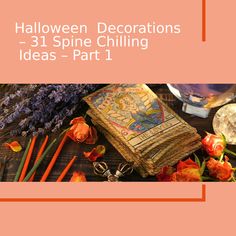 halloween decorations - 31 spine chilling ideas part 1 cover art and crafting book