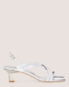 OASIS 50 SLINGBACK SANDAL | Stuart Weitzman Stuart Weitzman Sandals, Awesome Shoes, The Oasis, Metal Stars, Shoes Heels Pumps, Slingback Sandal, Pump Sandals, Fashion Essentials, Pump Shoes