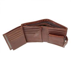 TucciPolo R-8129X Bright Brown Cowboy Leather Purse Money Wallets for Men Product Description: .100% Guarantee genuine - excellent cowhide leather.Size approximately 13.5cm L x 10cm W (5.3" L x 4 W inches).Color: Brown.Weight: 0.12KG .Two folds.Function: RFID wallet.There are 11 card holders, 3 photo windows, two cash layers, two secret pockets, a coin pocket and a zipper pocket. Brown Trifold Wallet With Rfid Blocking For Business, Brown Rfid Blocking Trifold Wallet For Business, Leather Business Wallet With Coin Pocket, Business Leather Wallet With Coin Pocket, Leather Trifold Business Wallet, Business Leather Trifold Wallet, Leather Trifold Wallet With Card Slots For Business, Brown Wallet With Coin Pocket For Business, Brown Business Wallet With Coin Pocket