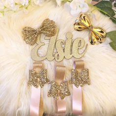 Excited to share this item from my #etsy shop: Personalised Gold Glitter Hair Bow Holder - Name Hair Bow Hanger Hair Bow Hanger, Bow Hanger, Hair Bow Holder, Glitter Hair Bows, Glitter Hair