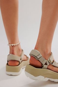 Teva Hurricane XLT Ampsole Sandals | Free People Teva Sandals, Quirky Fashion, Hook And Loop, Boho Outfits, Rubber Sole, Fashion Shoes, Summer Outfits, Free People, Sandals