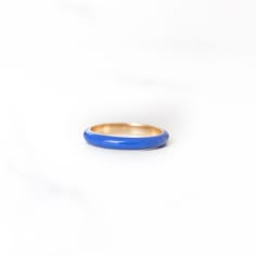 Enamel Wedding Ring, Blue Enamel Ring, Quirky Jewelry, Wishlist 2024, Golden Thread, Buy List, Pinterest Ideas, December 31, Enamel Ring