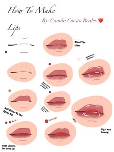 how to make lips by camellia cuecia recedes infos and tips on how to use them