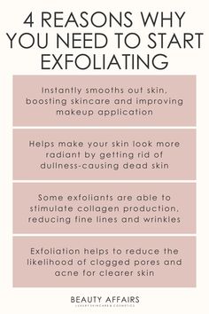 Why Exfoliate Skin, Exfoliate Quotes, Exfoliation Tips, Skin Theory, Naturally Glowing Skin, Skin Quotes, Clear Skin Routine