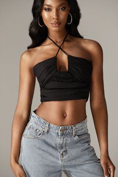 Luxury Ruched Cropped Top, Luxury Black Party Tops, Luxury Black Party Top, Luxury Ruched Crop Top For Party, Luxury Ruched Party Tops, Luxury Cropped Tops For Party, Luxury Black Ruched Tops, Bandage Dresses, Bandage Skirt