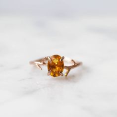 Citrine Ring, November Birthstone, Birthstone Ring, Oval Ring, Citrine Jewelry, Gemstone Ring, November Gift, Boho Ring, Dainty Ring by WanderandLustJewelry on Etsy https://www.etsy.com/listing/715431075/citrine-ring-november-birthstone Citrine Ring Design, November Birthstone Ring, Vine Ring, Ring Rosegold, Citrine Jewelry, Ring Collection, Oval Ring, Citrine Stone