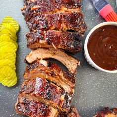 Oven Baked Baby Back Ribs - Stay Snatched St Louis Ribs In Oven, Oven Baby Back Ribs, Baby Back Ribs In Oven, Oven Baked Baby Back Ribs, Baked Baby Back Ribs, Baked Ribs Recipe, Baked Pork Ribs